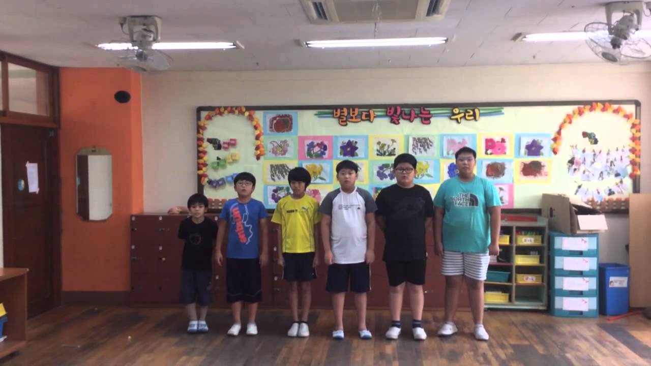 [애국가는 사랑이다]내기초등학교 6학년 2반 애국가 부르기