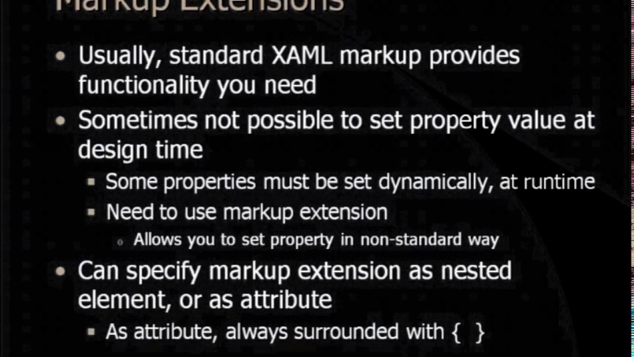 Introduction of XAML and Attached Property In WPF