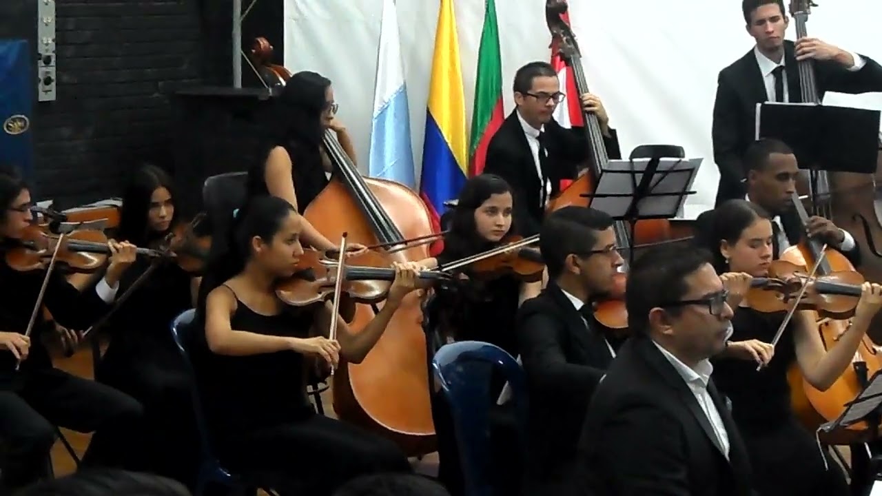 Orquesta Sinfónica de Estudiantes/Escuela de Música/univalle/ Final concierto No 1 Shostakovich