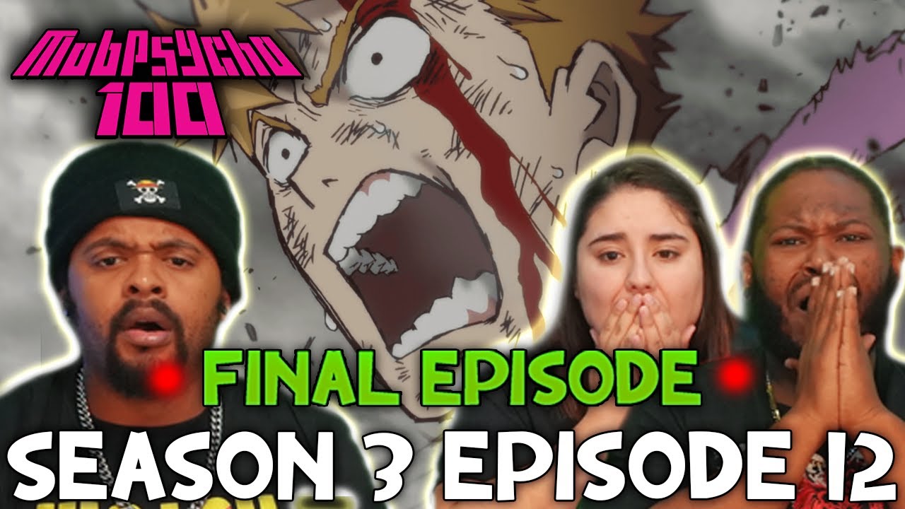 Mob Psycho 100 Season 3 Episode 12 Blind Reaction