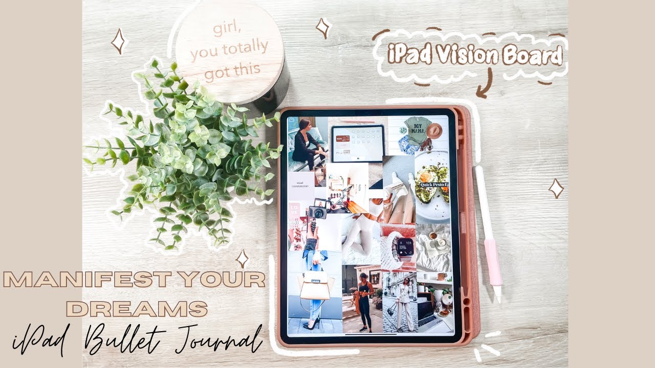iPad Bullet Journal | Creating Healthy Habits + Procreate Tutorial