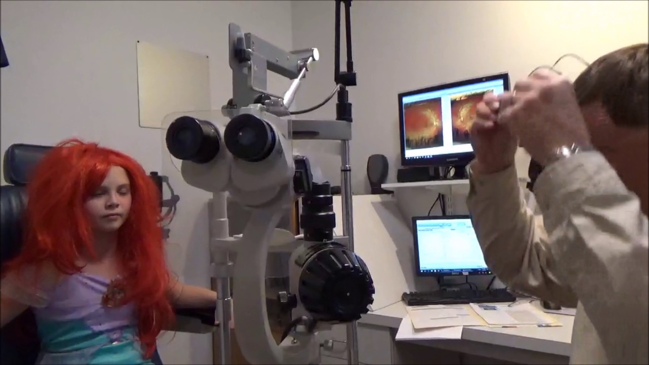 Ariel's Eye Exam - Full Video - VisionArts Eyecare Center
