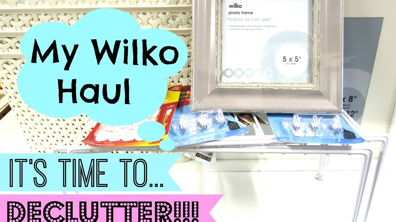 Wilko Home Haul // Getting ready to Declutter & Spring Clean