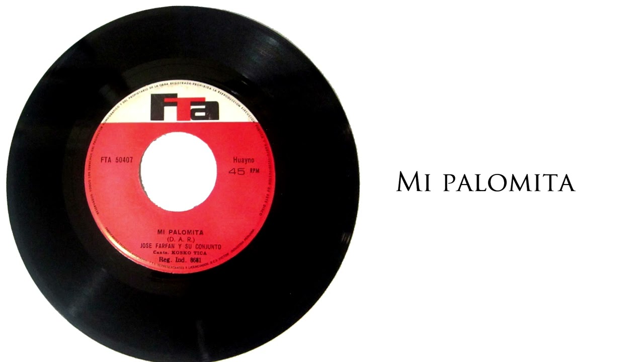 JOSE FARFAN Y KOSKO TIKA - Mi palomita