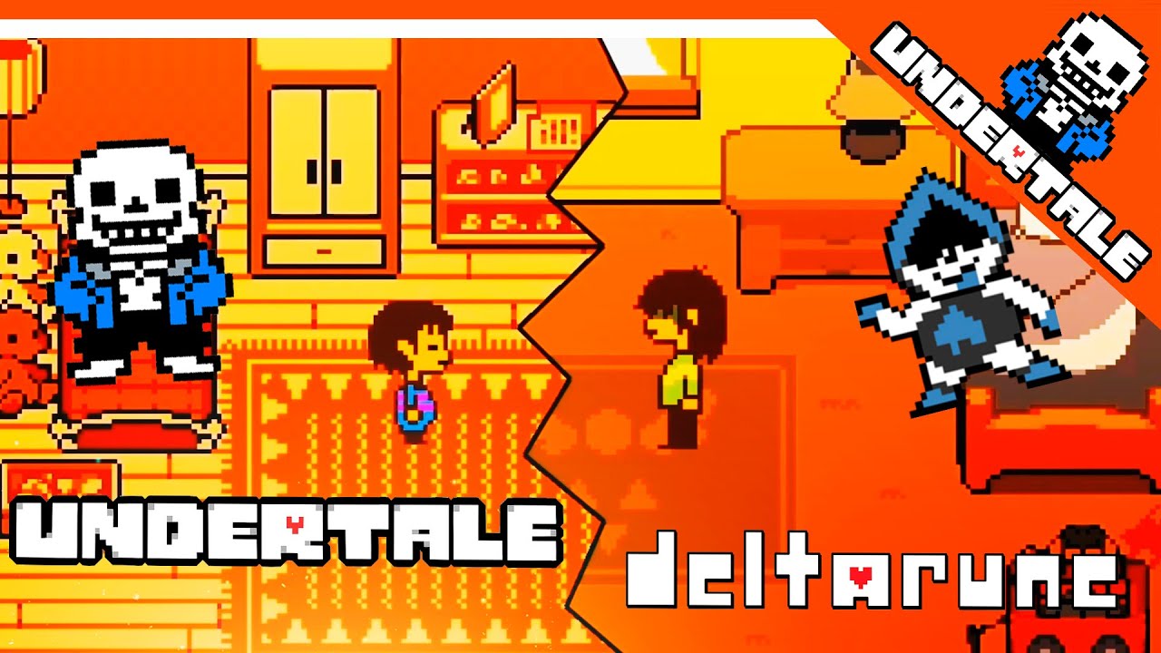 🔥 АНДЕРТЕЙЛ + ДЕЛЬТАРУН! ЧТО БУДЕТ? 😨 UNDERTALE РЕАКЦИЯ НА РУССКОМ! АНИМАЦИЯ