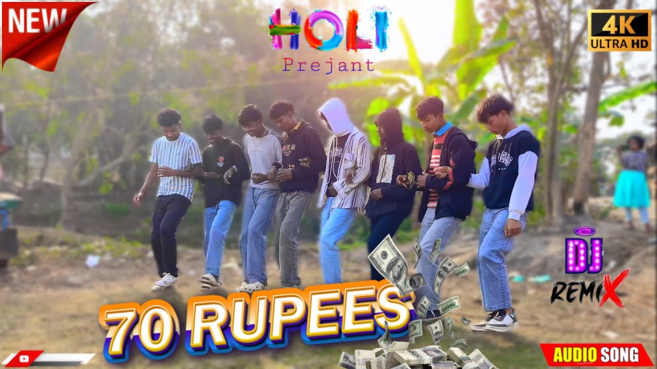 70 RUPEES // Seventy Rupees //  Nagpuri Song And Video // Dj Remix