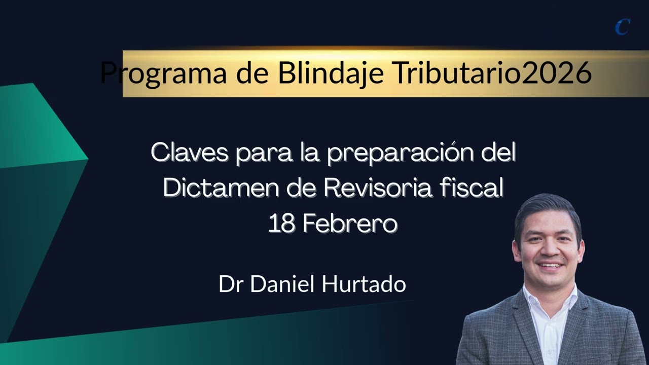Bienvenida actualización tributaria 2026