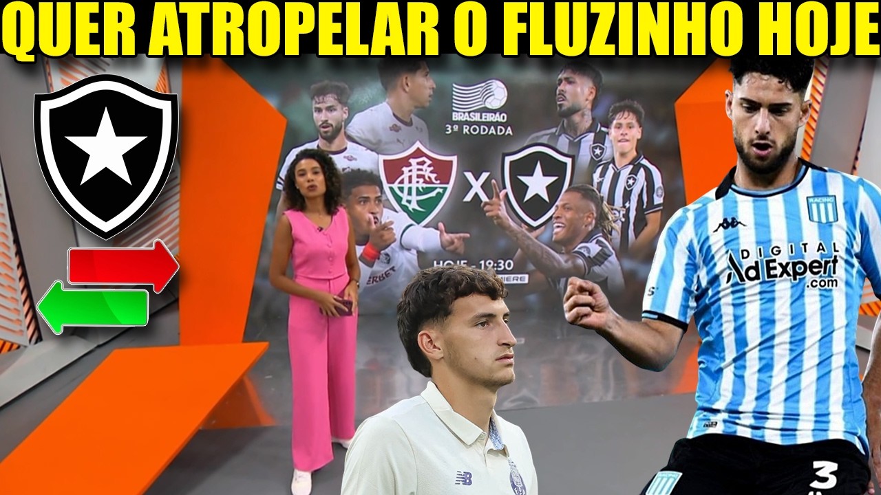 GLOBO ESPORTE BOTAFOGO! VAI ACEITAR O CONTRATO, REFORÇOS E SAÍDAS! NOTÍCIAS DO BOTAFOGO DE HOJE