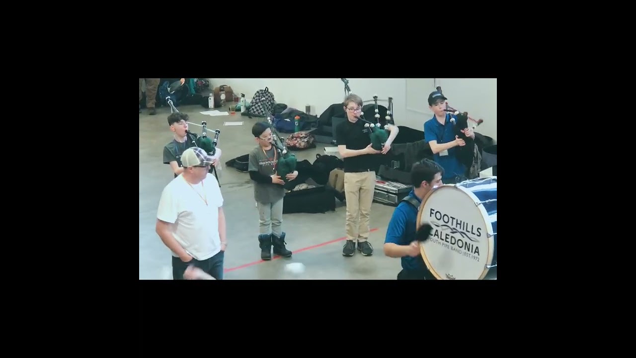 The 1st Alberta Youth Pipe Band Day 2026.3.7