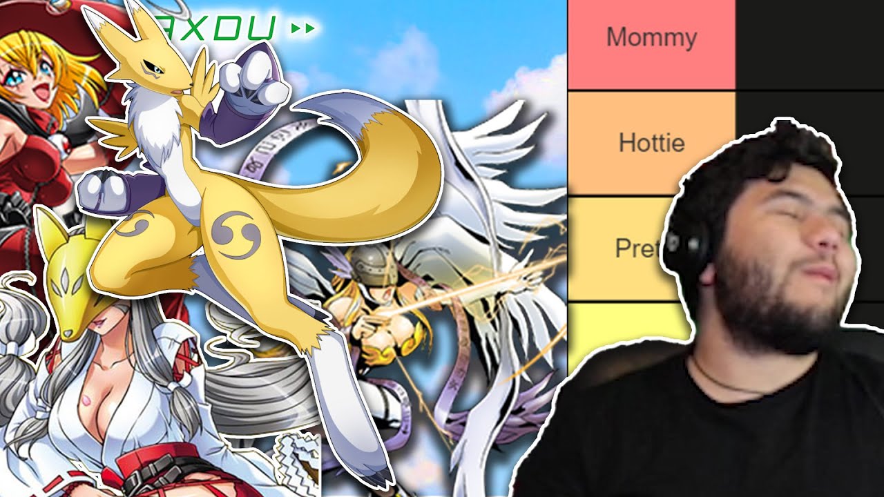The Digimon Waifu TIER LIST To End All Tier Lists!