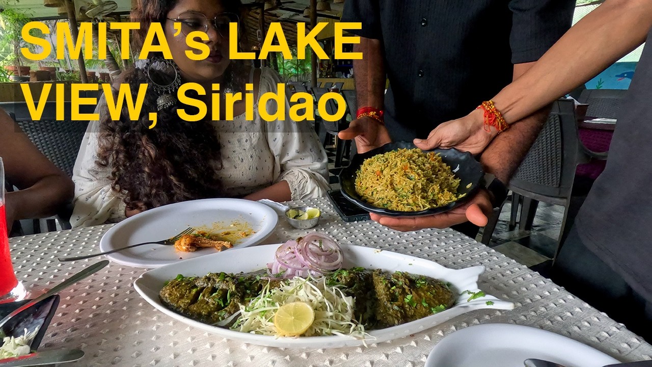 Smita's Lake View restaurant, Siridao, North Goa