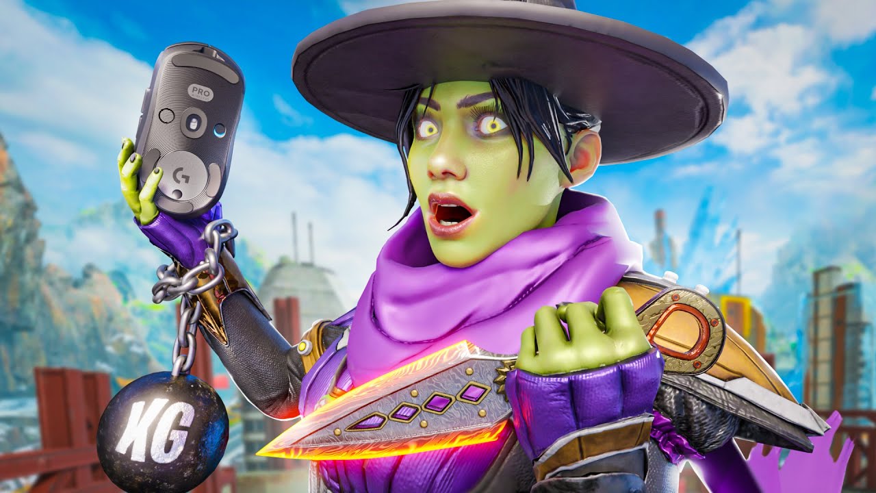 The Fastest Low Sens Player in Apex...
