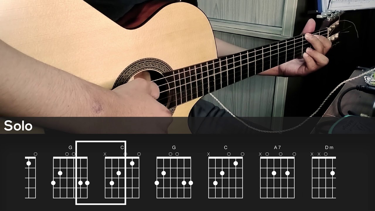 Malam Bulan Di Pagar Bintang - P Ramlee(Chord Tutorial)