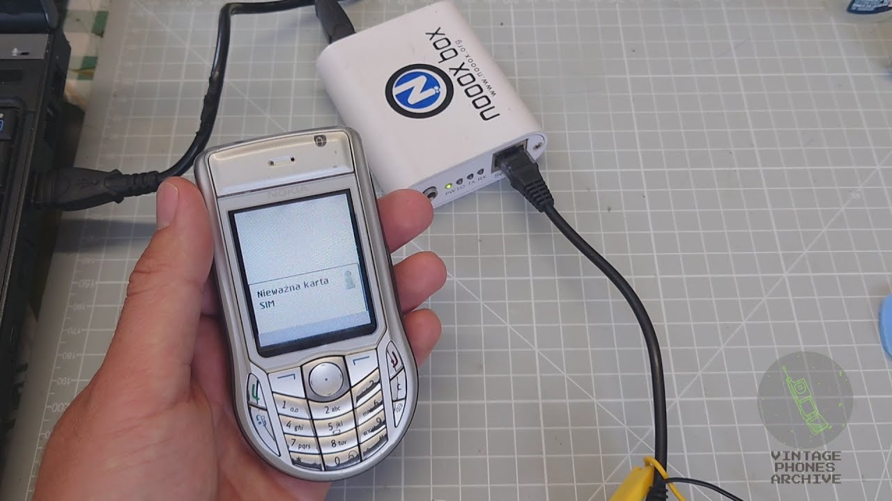 How to Unlock the Nokia 6630 with Nooox box