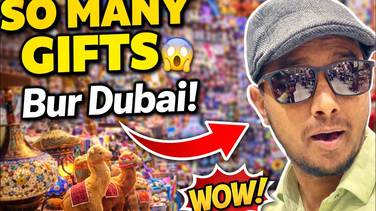 Bur Dubai Gift Shops Tour 🛍️ | Window Shopping in Old Dubai Markets
