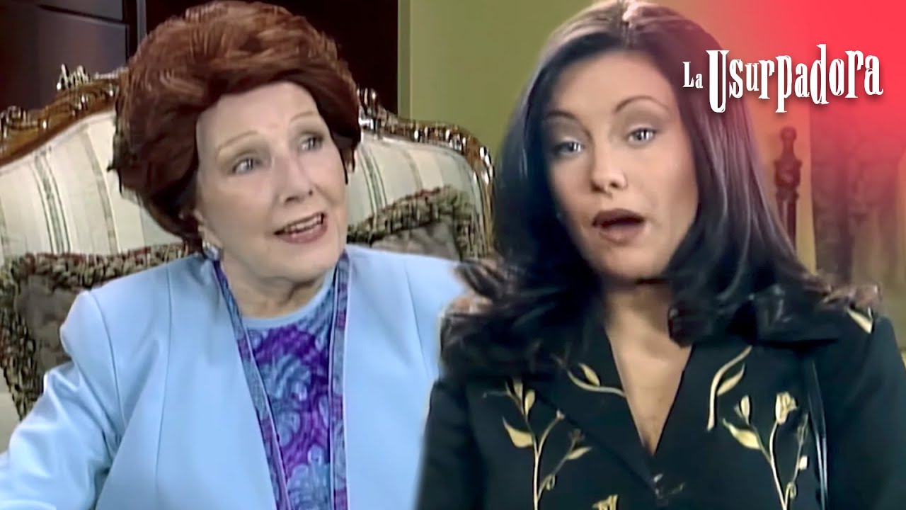 Gema trata de ganarse la confianza de la abuela Piedad | La Usurpadora 1/2 | C-88 | tlnovelas