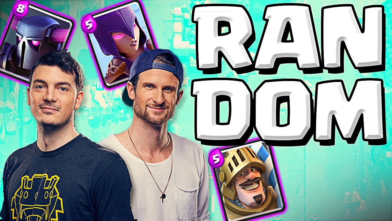 RANDOM DECK CHALLENGE  ::  Clash Royale  ::  OPPONENT CHOOSES MY DECK!