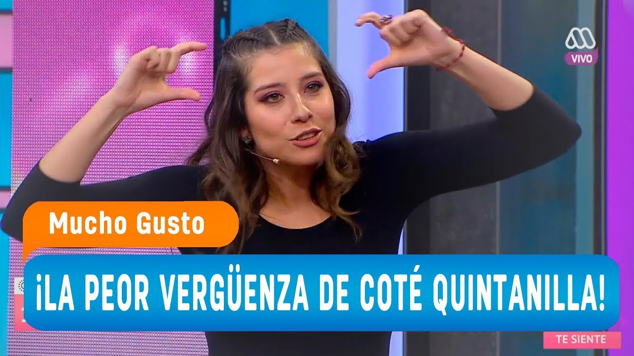 ¡La peor verguenza de Coté Quintanilla! - Mucho gusto 2018