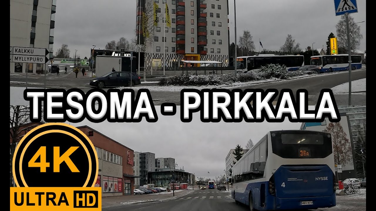 Driving in Finland -  Tesoma Pirkkala