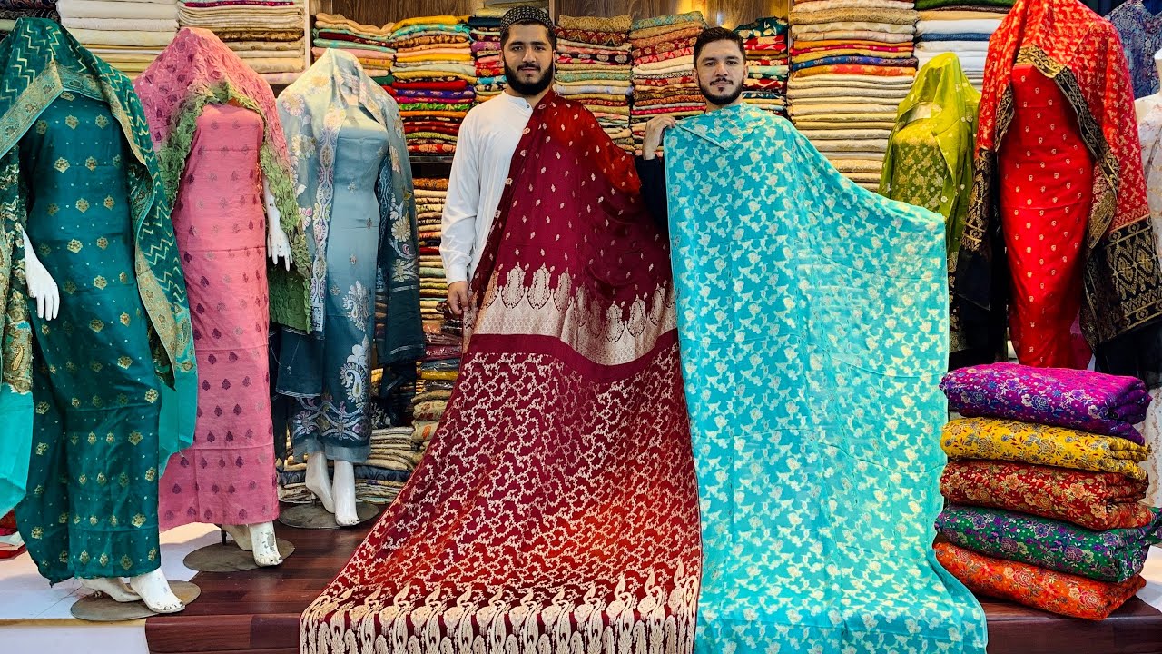 Pure Banarsi Suits/Pure Kattan Silk Banarsi/Chunri Dupatta/Gorgeous New designs 2022 By Syed Abbas