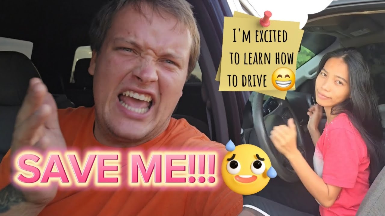 Teaching my Future Filipina Wife How to Drive For the First Time
