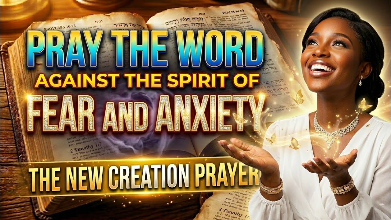 Midnight Powerful Prayer to Break the Spirit of Fear| Prayer To Overcome Fear, Anxiety and Worry
