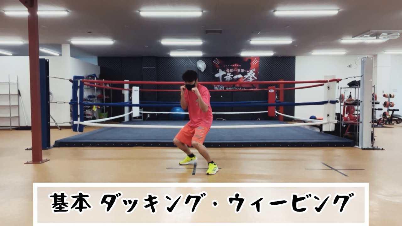 基本 ダッキング・ウィービング