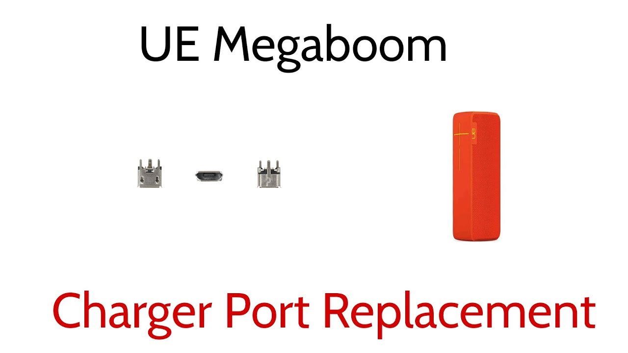 Ремонт и замена порта зарядного устройства UE Ultimate Ears Megaboom