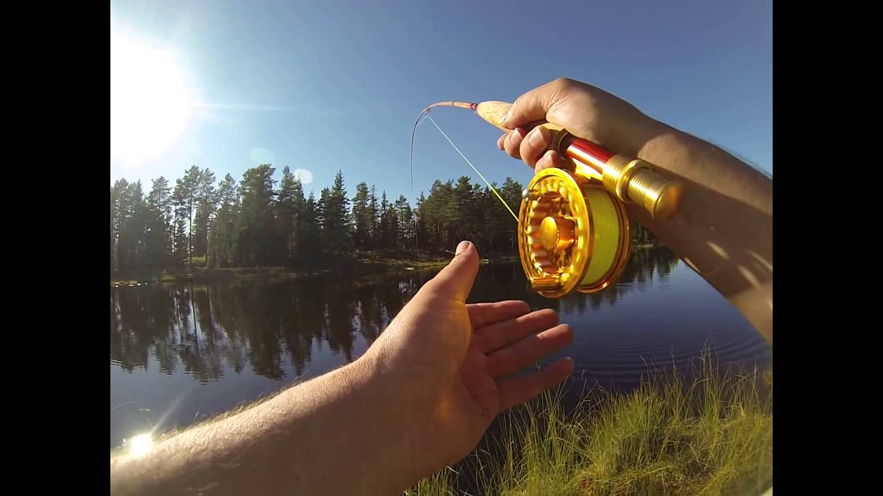 Regnb&aring;ge p&aring; splitcane flugsp&ouml; Classic Fly #4/5.Oklippt!
