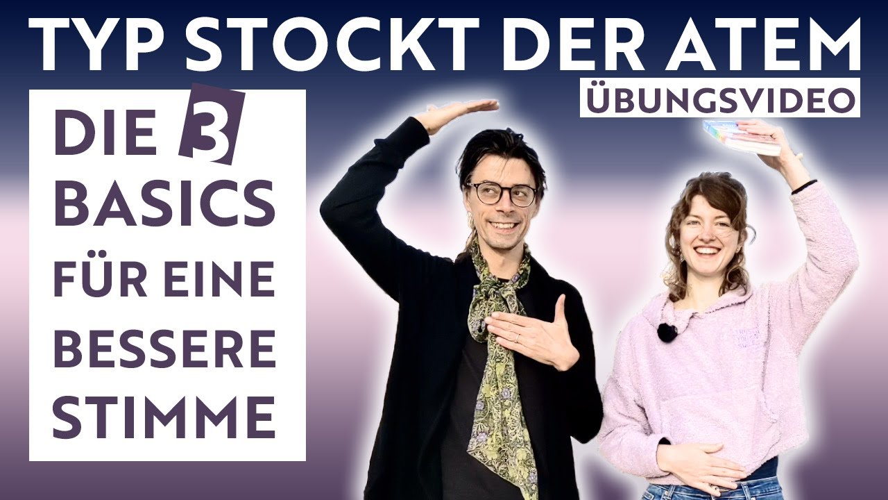 Stimmtraining mit Max und Johanna | deutlich Lesen, Klangfülle, lange Atembögen