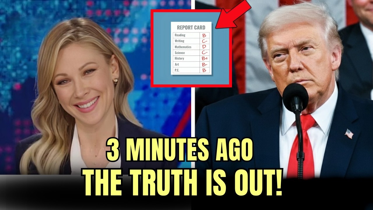 Trump Calls Himself a &ldquo;High School Legend&rdquo; &mdash; Desi Lydic's Report Card Joke STUNS the Audience