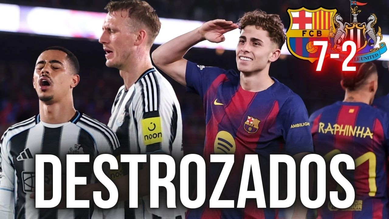 EL NEWCASTLE, A POR LA ÉPICA: BARÇA VS NEWCASTLE OCTAVOS DE FINAL CHAMPIONS LEAGUE