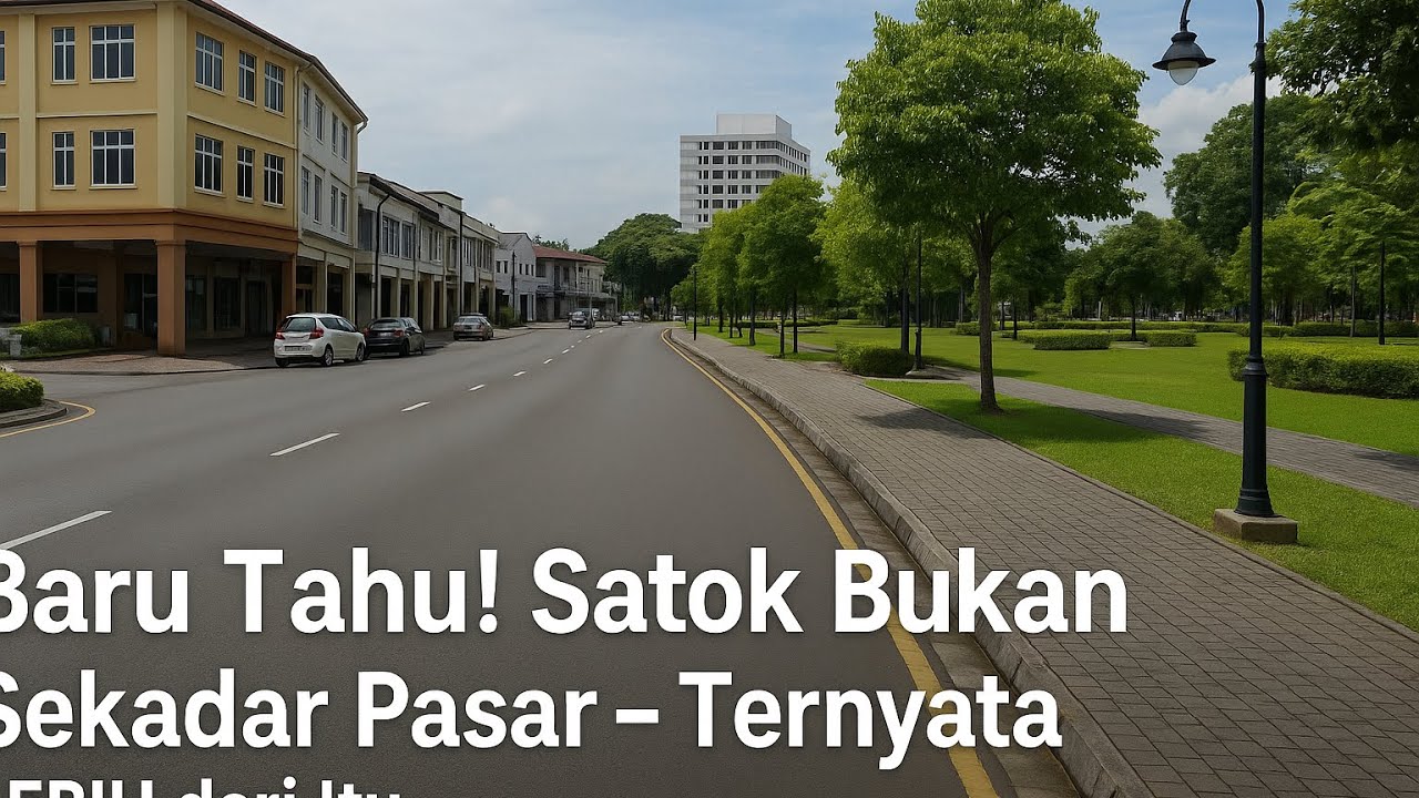 “Baru Tahu! Satok Bukan Sekadar Pasar – Ternyata LEBIH dari Itu!”