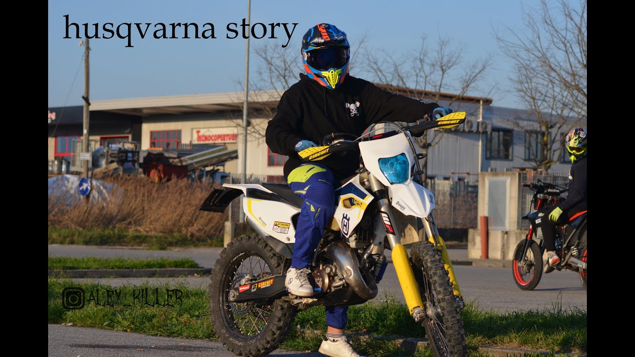 story husqvarna te 125