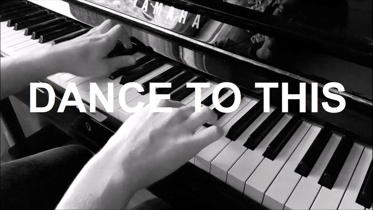 Troye Sivan ft. Ariana Grande - Dance to This (piano cover) [Sheet music]