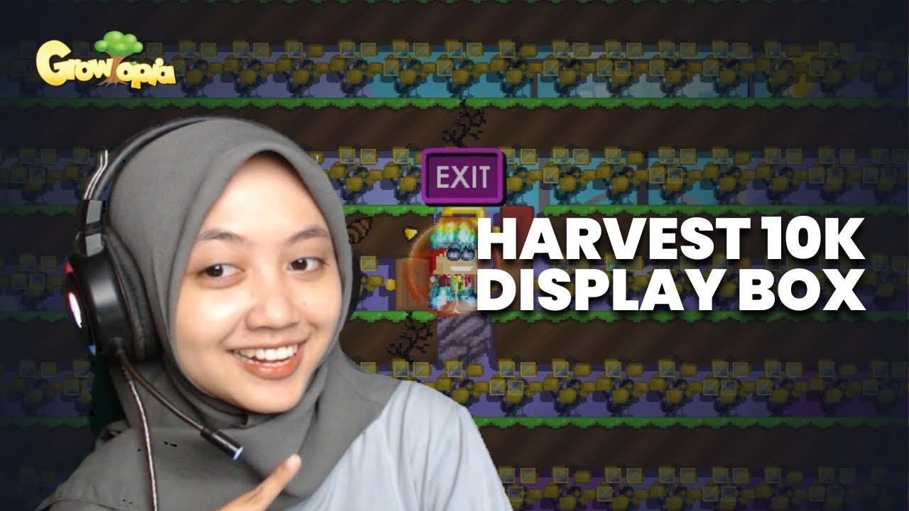 HARVEST DISPLAY BOX 10K #13 MASS DISPLAY BLOCK| LIVE GROWTOPIA 2025