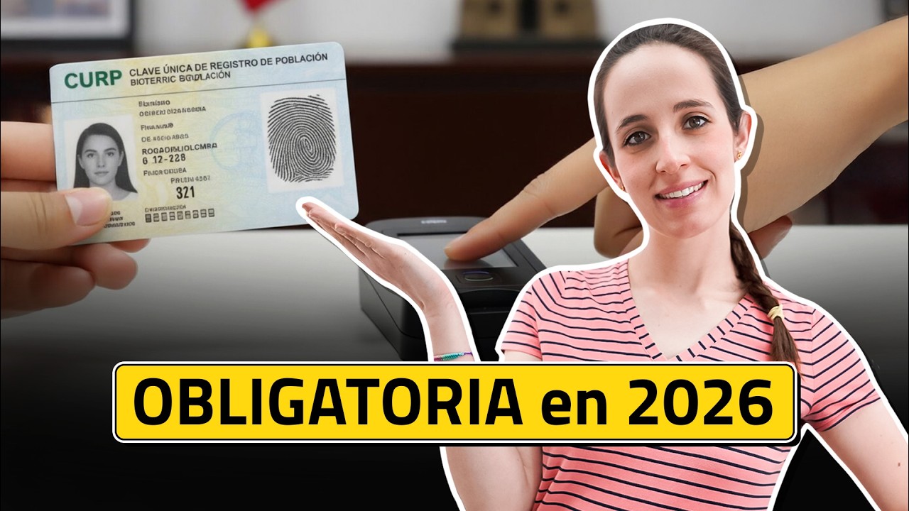 CURP Biométrica 2026: Los TRÁMITES que NO podrás hacer sin ella