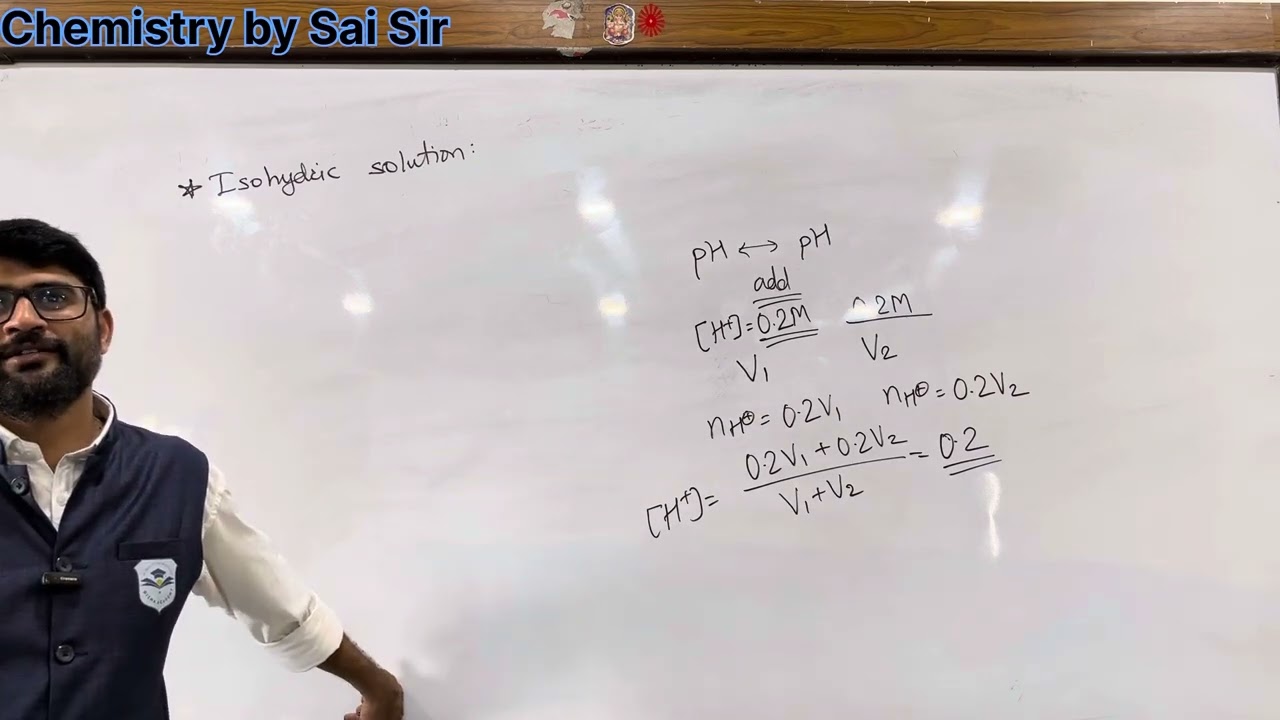 Ionic Equilibrium (part-24) Relative strength of acids and bases | Isohydric Solution