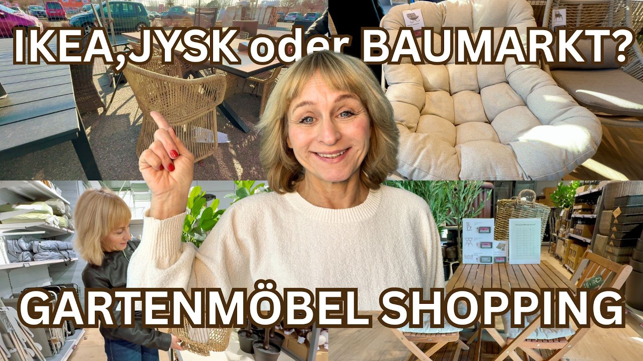 IKEA, JYSK oder Baumarkt - welche Gartenmöbel sind die besten?