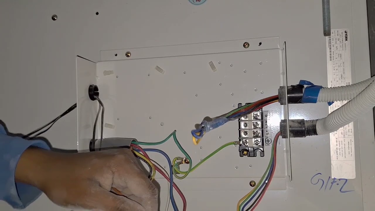 Hvac control wiring
