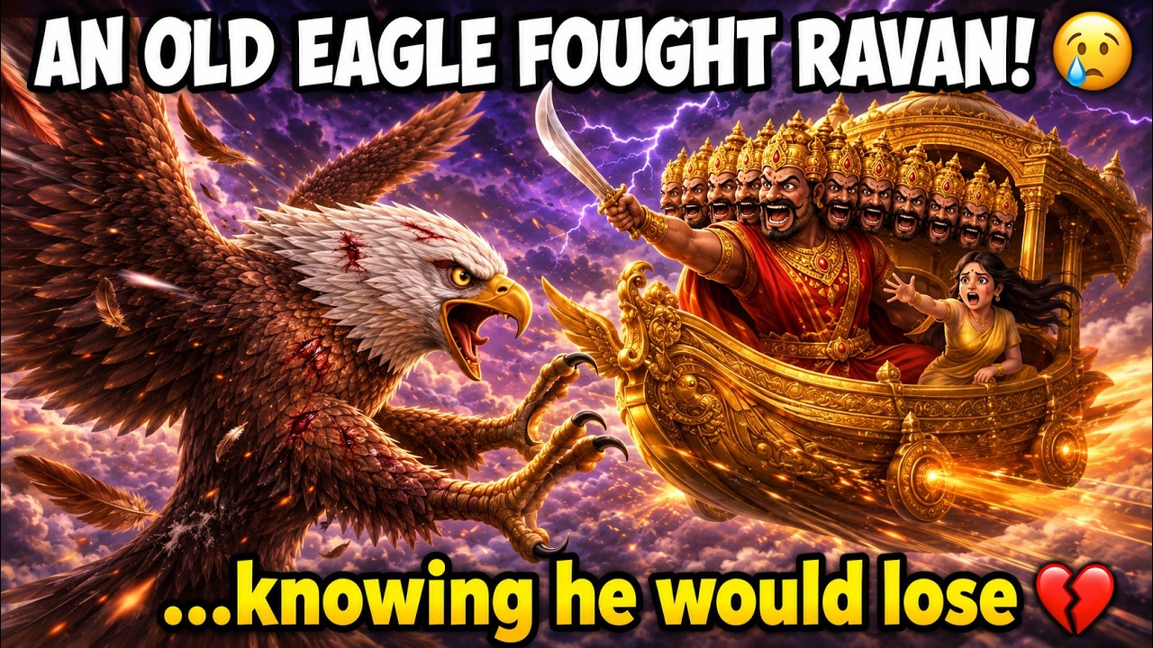 The Brave Flight of Jatayu | When Jatayu Fought Ravan to Save Sita