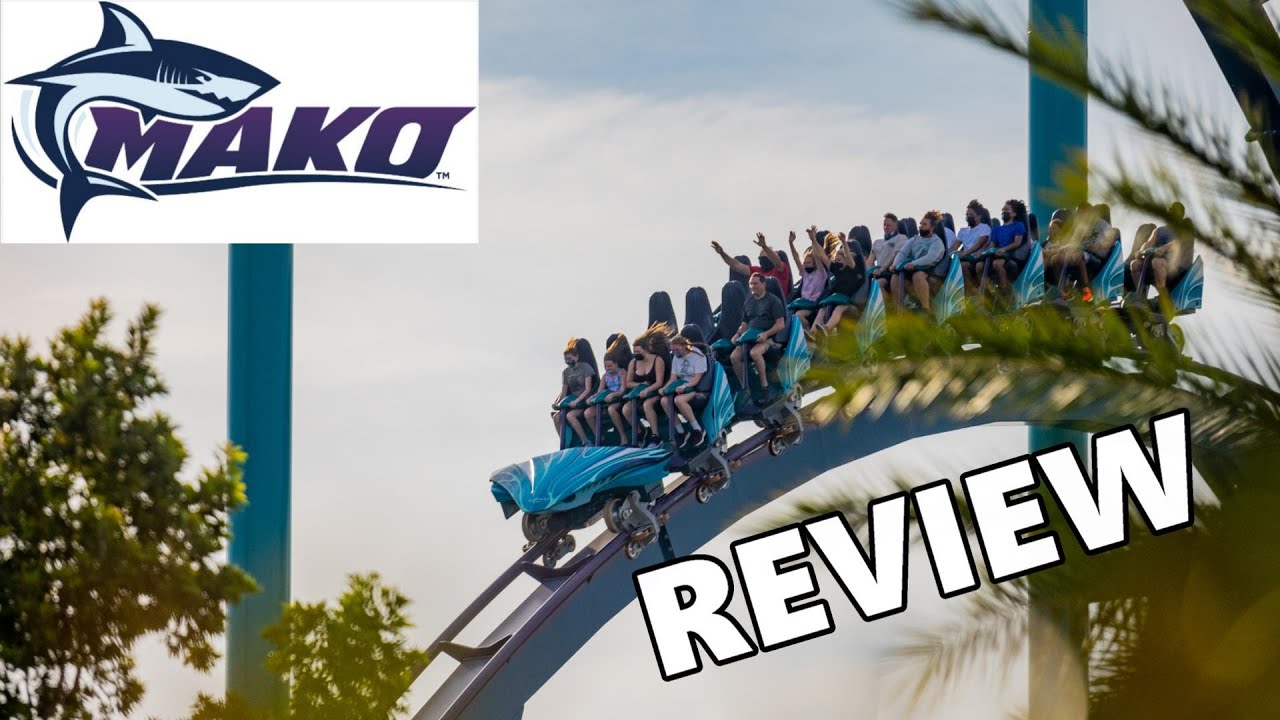 Mako Review - SeaWorld Orlando (Hyper Roller Coaster)