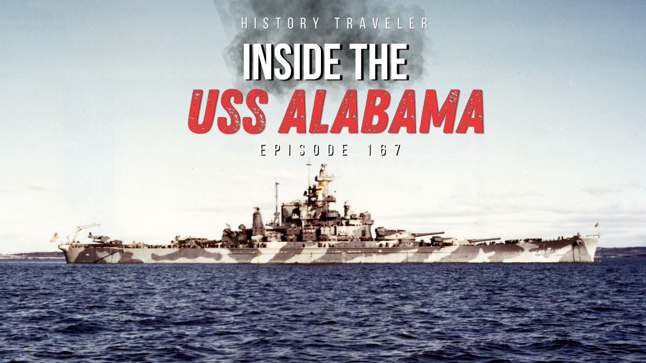 Орудия и вооружение USS Alabama | History Traveler, выпуск 167