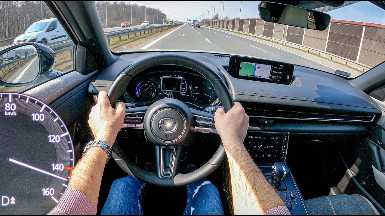 NEW Mazda MX-30 | TOP SPEED | 0-100 | POV Test Drive #720 Joe Black