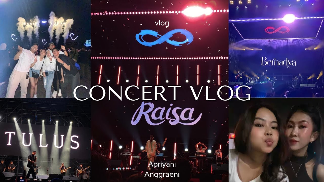 2 HARI KONSER DI JIEXPO (Bernadya, Raisa dan Tulus) || A-VLOG
