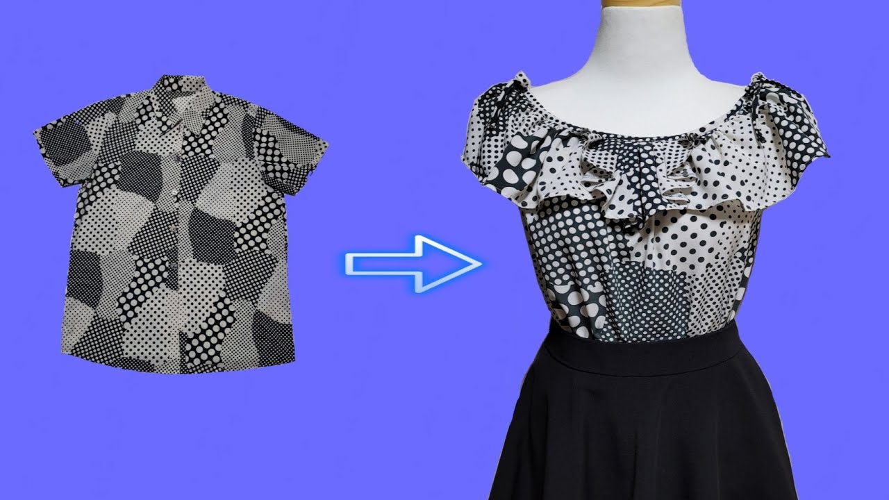 Reforming old clothes / repairing clothes/오래된 옷 리폼/옷수선하기