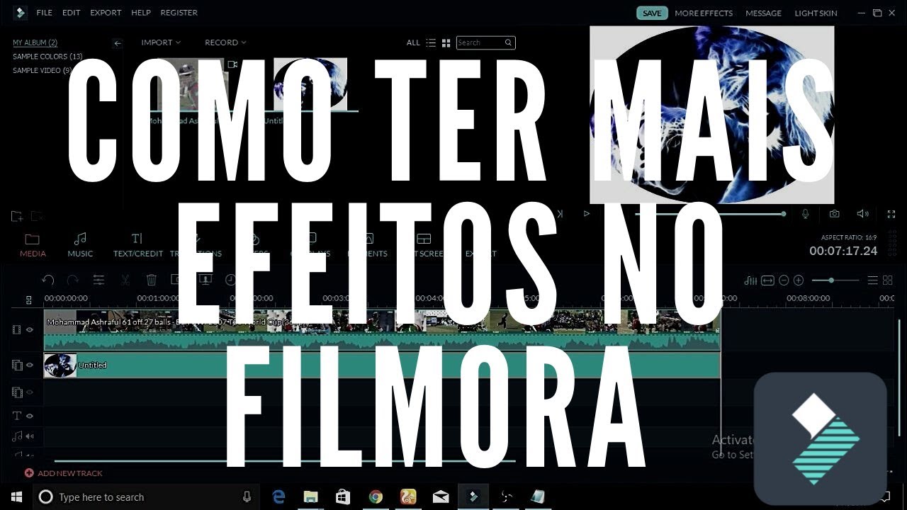 Filmora: Como Instalar Efeitos Adicionais