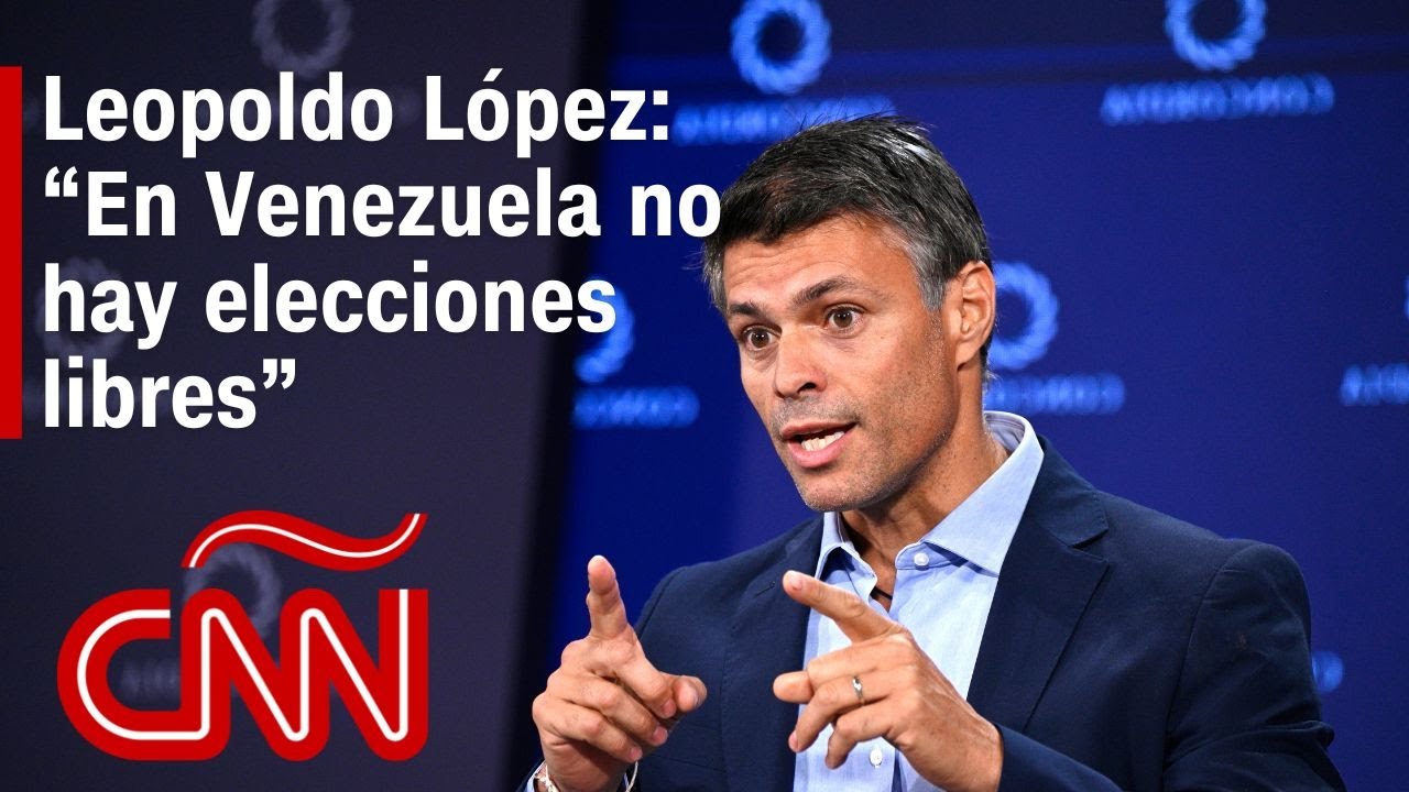 Entrevista con Leopoldo López, líder opositor venezolano
