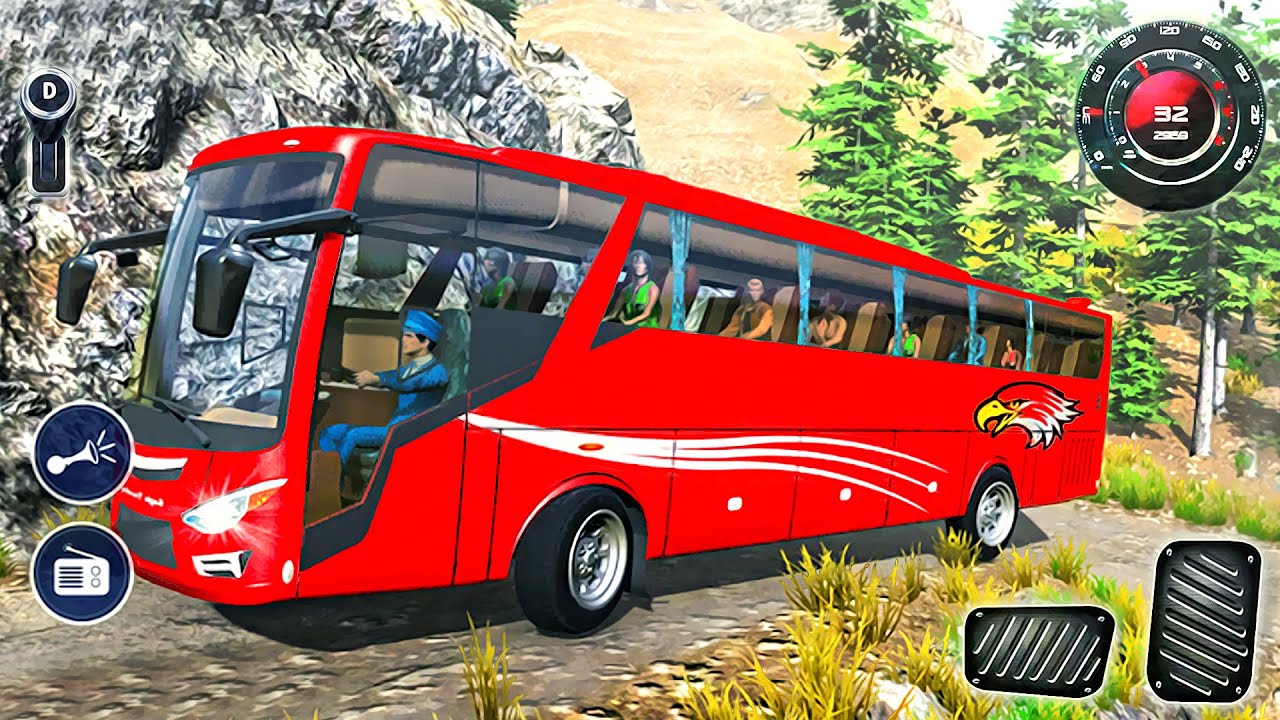 Bus Simulator Indonesia - Tourist Coach Bus Highway - Android GamePlay