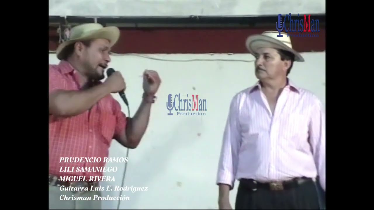 Prudencio Ramos, Lili Samaniego, Miguelito Rivera Guitarra Luis Emilio Rodríguez 